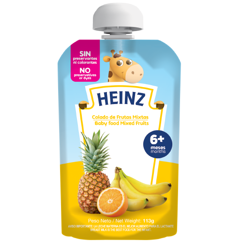 HEINZ Colado Frutas Mixtas 105g